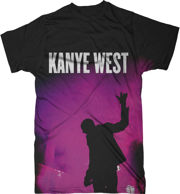 Kanye West - Design - Active Shirt Clipart (603x650), Png Download