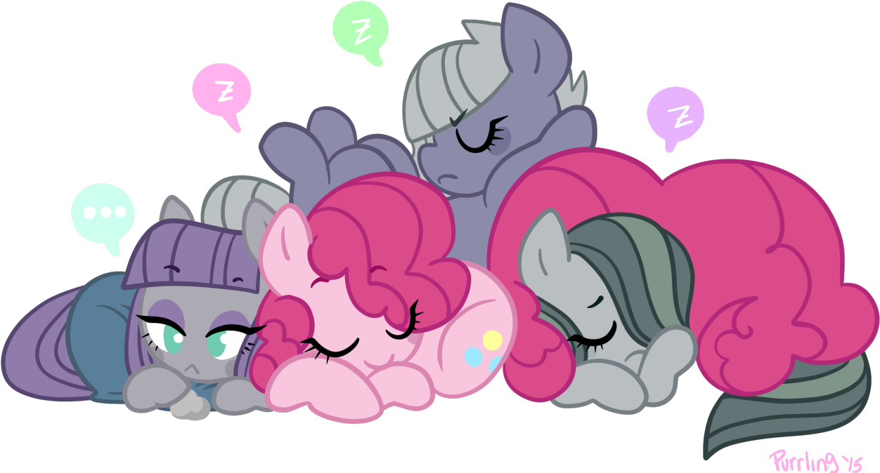 Purrling, Cuddle Puddle, Cuddling, Cute, Diapinkes, - Cartoon Clipart (1280x733), Png Download