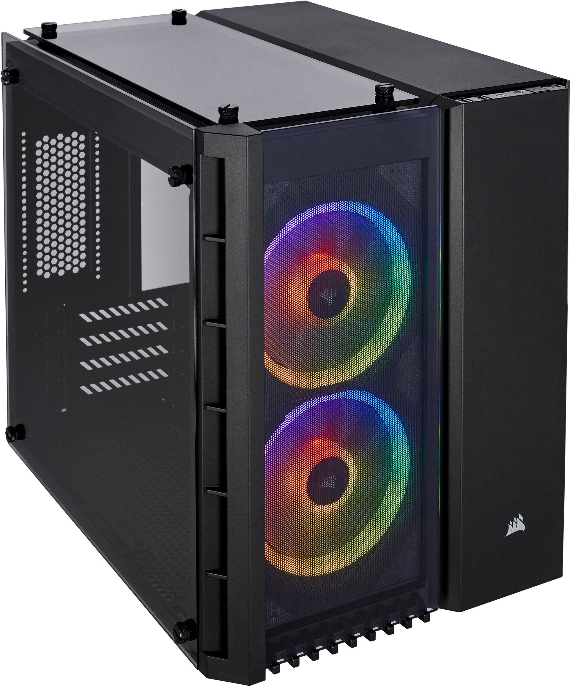 Hanzo - Corsair Crystal 280x Clipart (581x576), Png Download