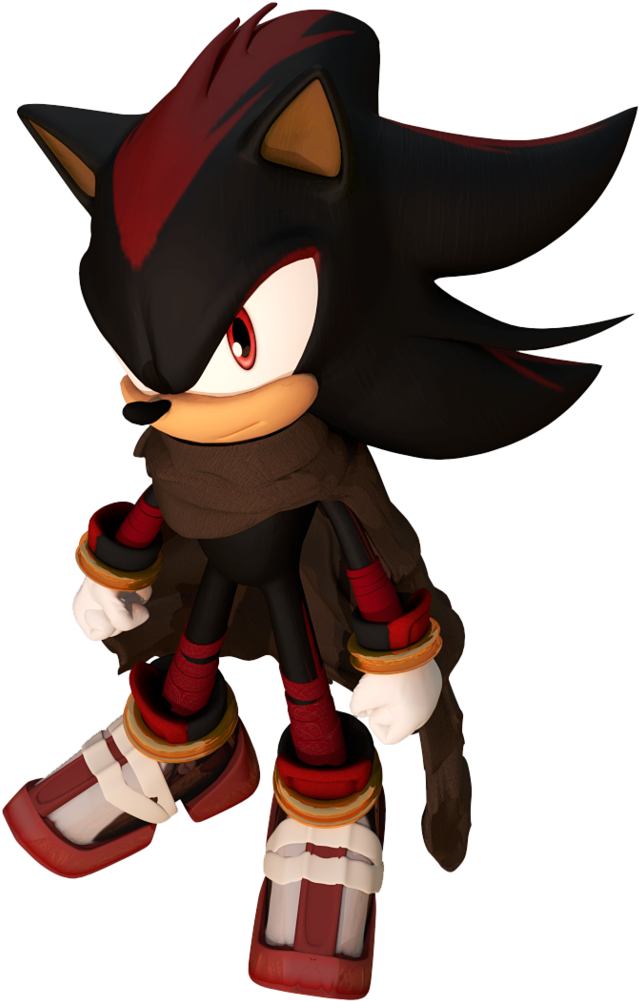 Sonic Boom Rise Of Lyric Sonic Generations Sonic Blast - Sonic Boom Shadow Clipart (752x1063), Png Download