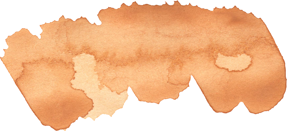 Brush Stroke Png Transparent Onlygfx Com - Watercolor Brown Png Clipart (950x436), Png Download