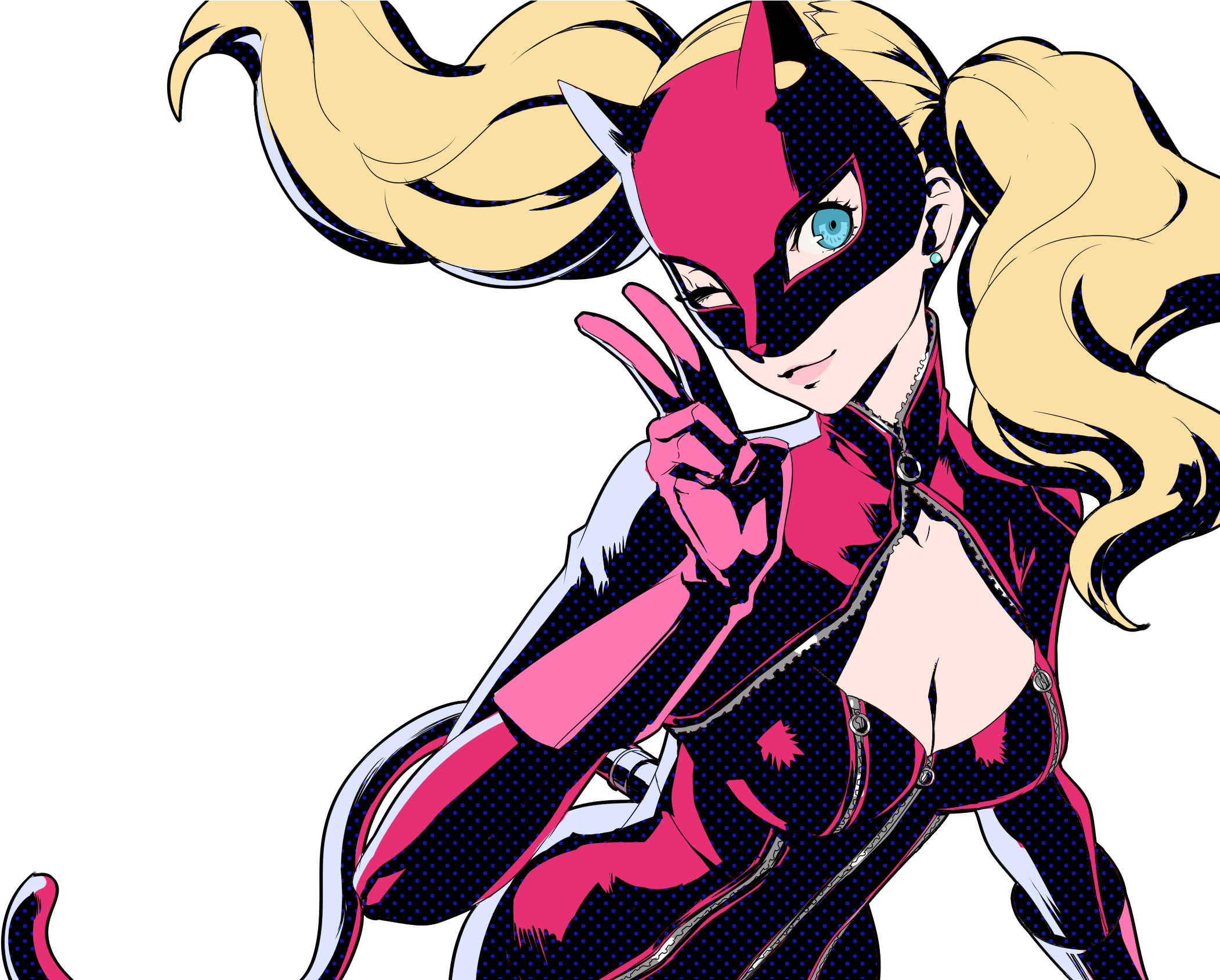 Download Png - Ann Persona 5 Gif Clipart (3000x1688), Png Download