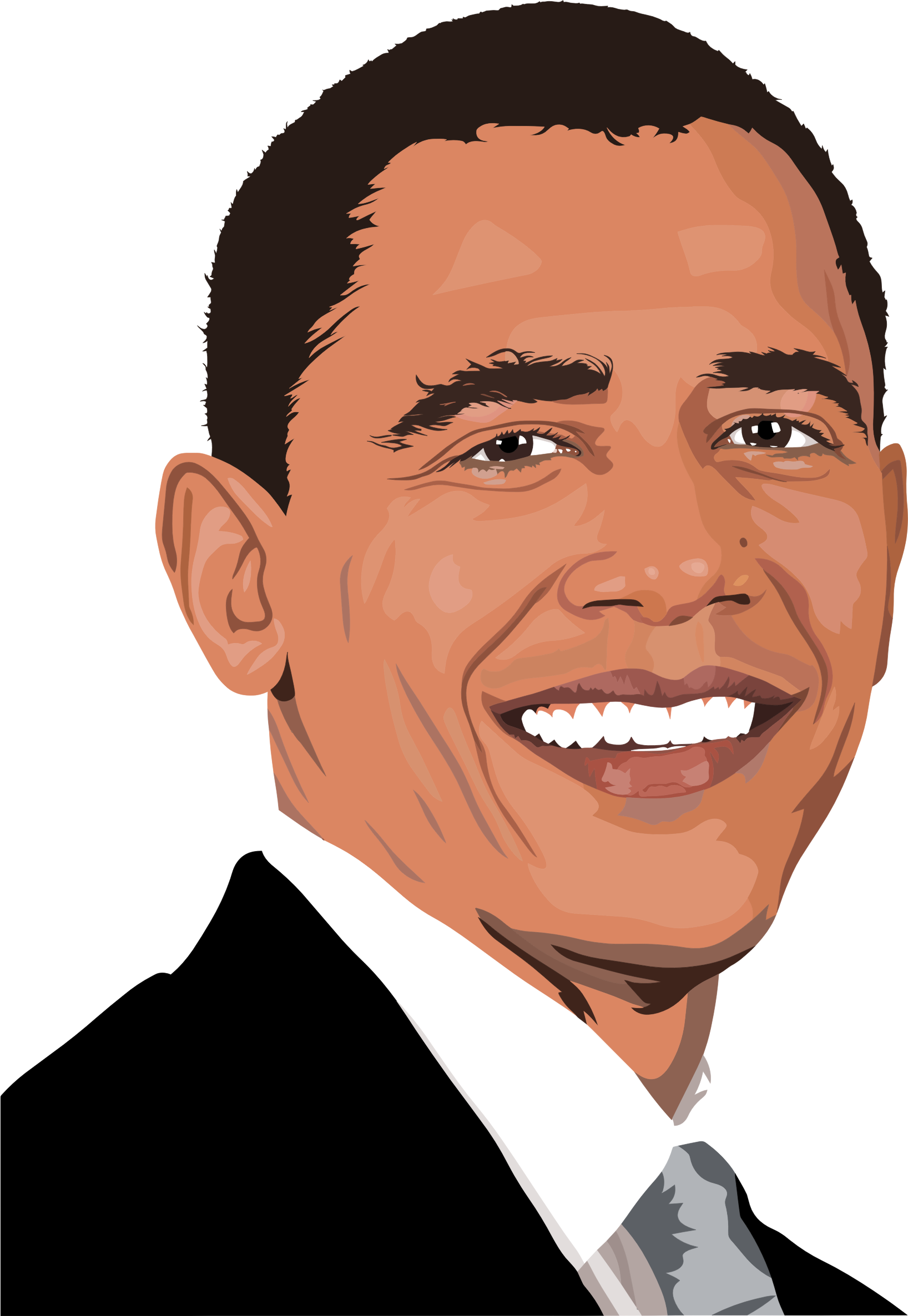 Barack Obama Clipart - Png Download (496x720), Png Download