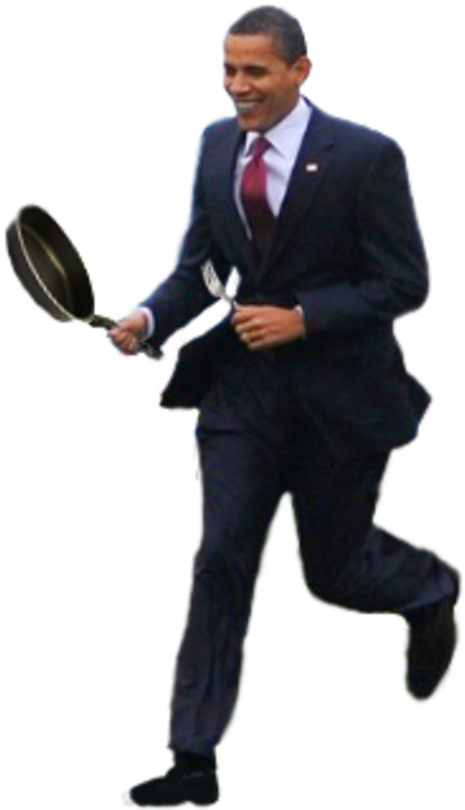 Obama The Eater Of Dogs - Transparent Obama Png Clipart (600x1003), Png Download