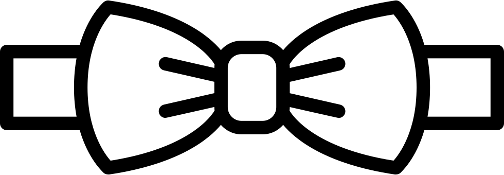 Bow Tie Comments - Vector Bow Tie Logo Clipart (980x340), Png Download