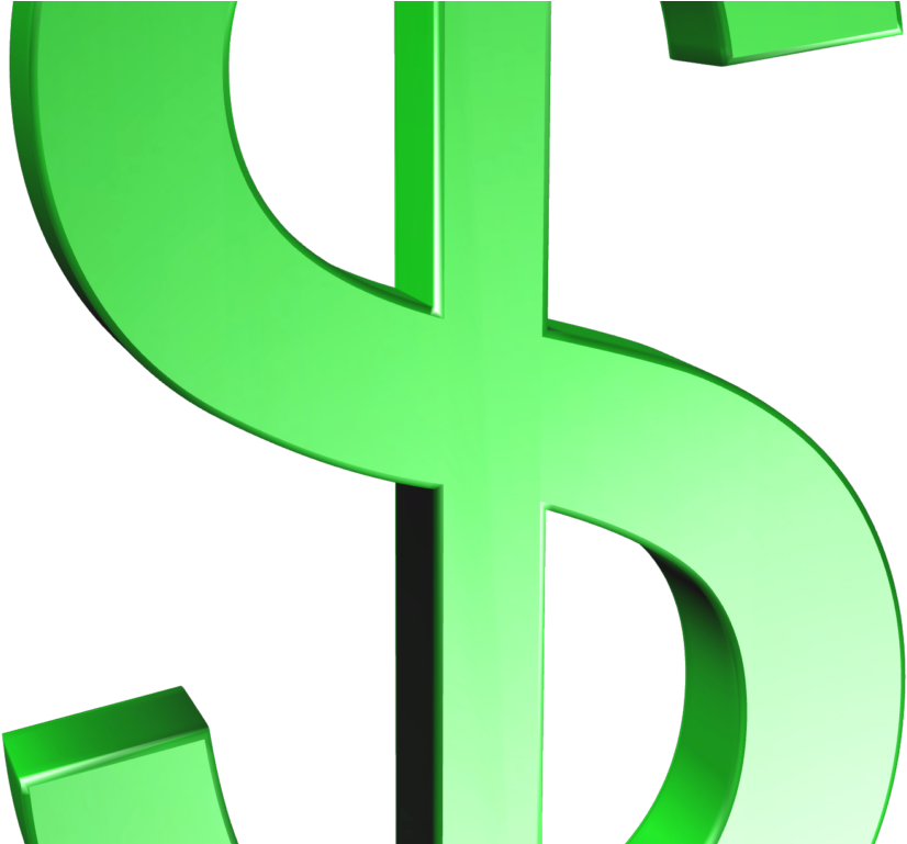 Dollar Png Transparent Image - Green Dollar Signs Png Clipart (1024x768), Png Download