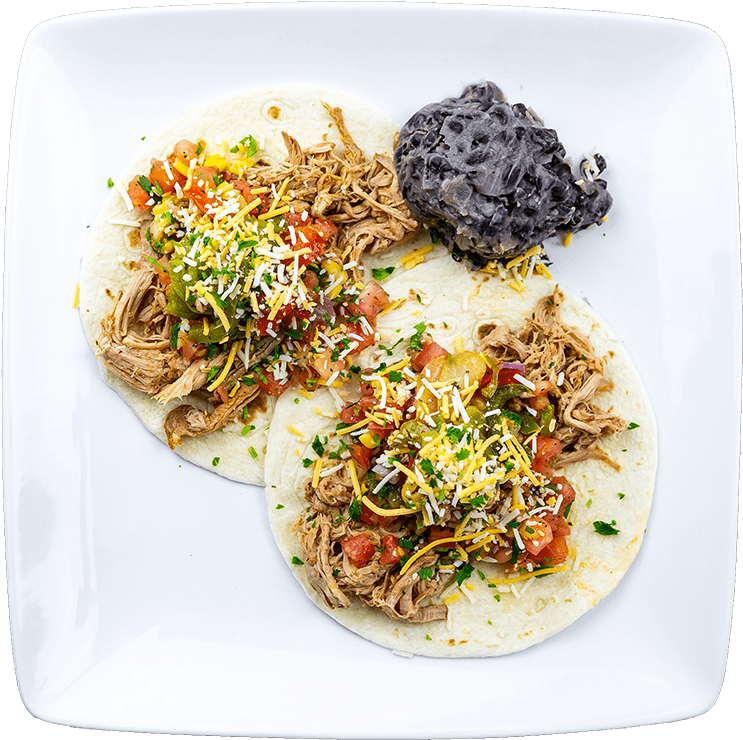 Carnitas Tacos - Korean Taco Clipart (800x800), Png Download