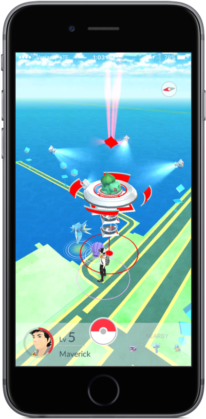 Pokemon Go Stops Transparent Background - Wild Seadra Pokemon Go Clipart (585x1024), Png Download
