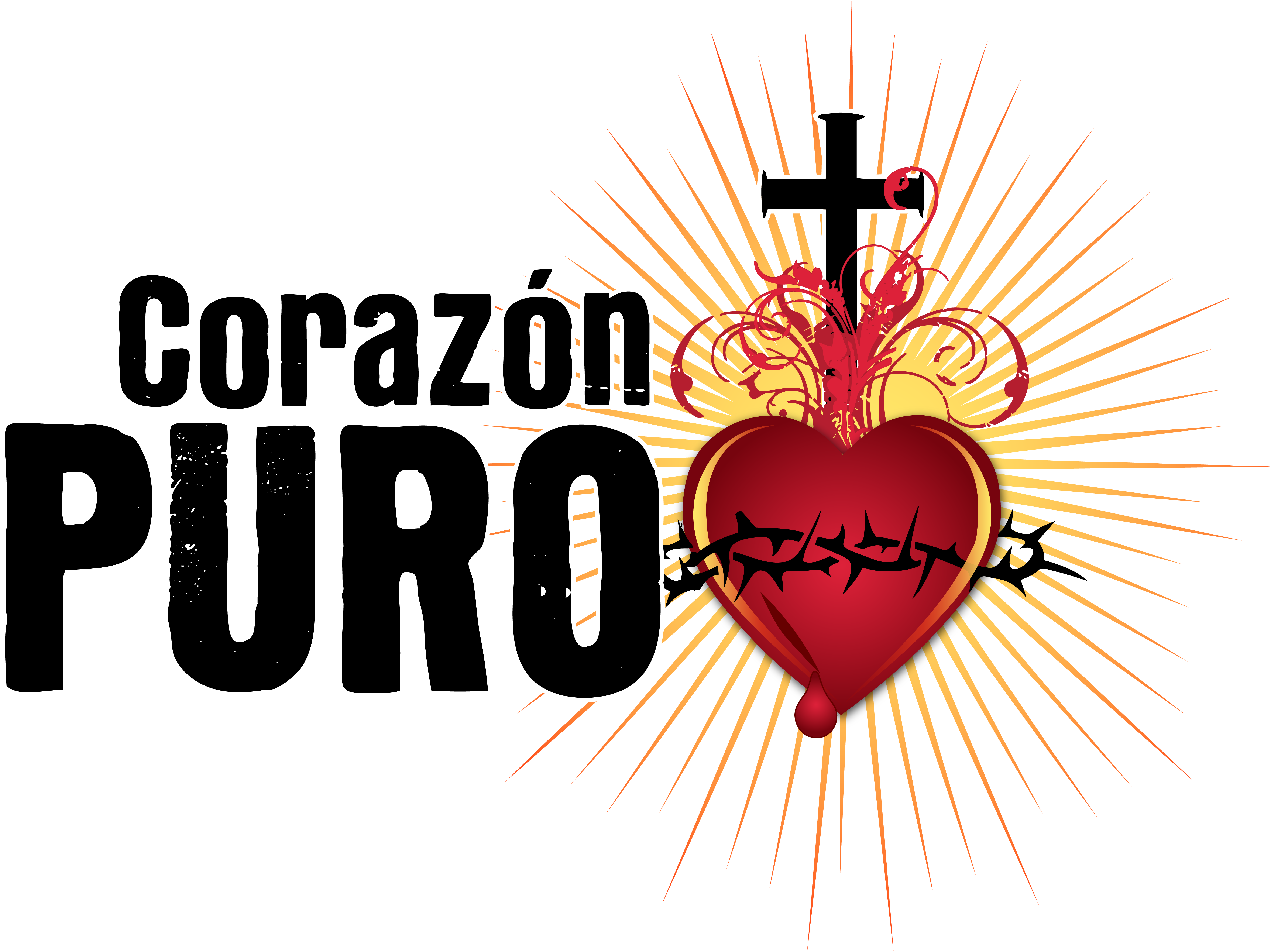 Corazon Puro Clipart (8645x5041), Png Download