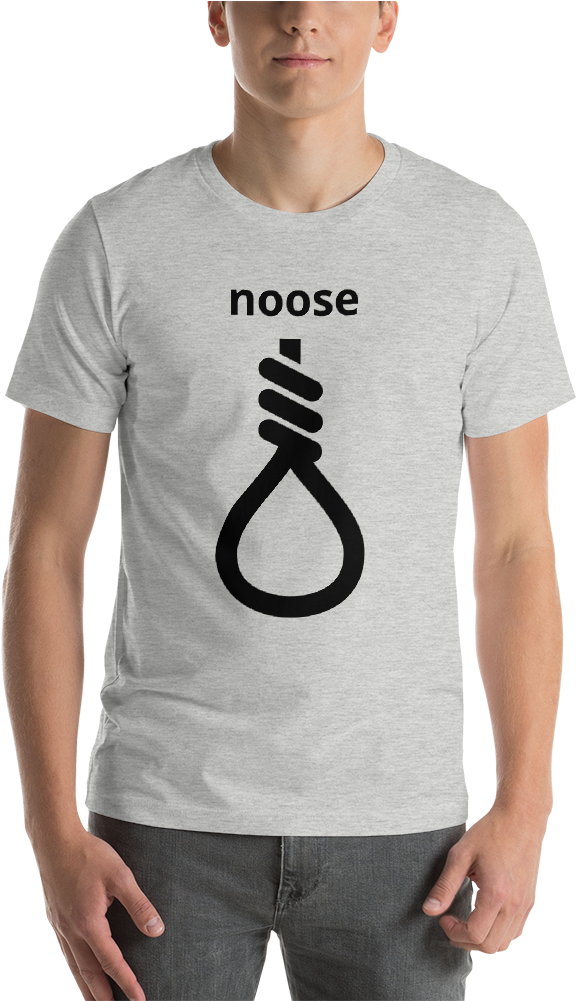 Noose T - T-shirt Clipart (1000x1000), Png Download
