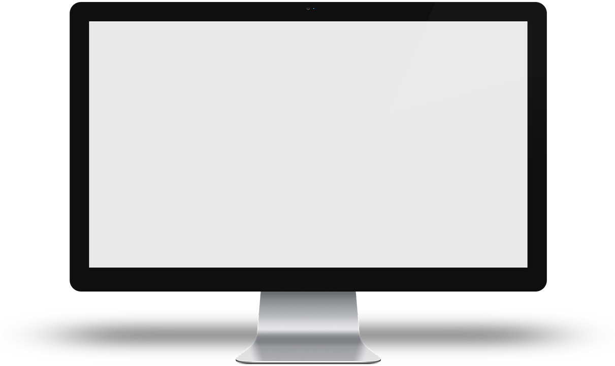 Mac Blank - Apple Display Mockup Clipart (1210x969), Png Download