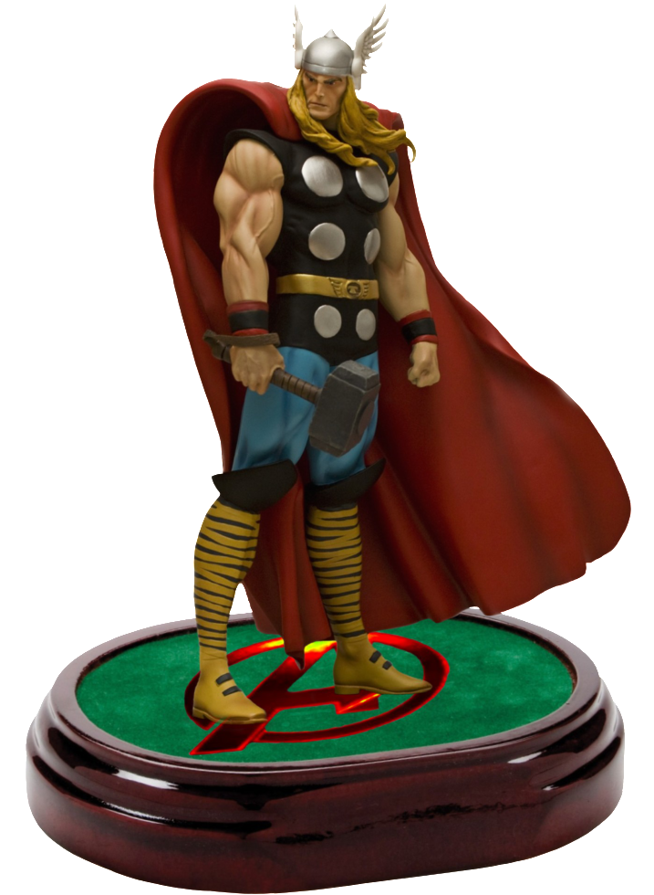 Thor - Thor Statue Clipart (716x1023), Png Download