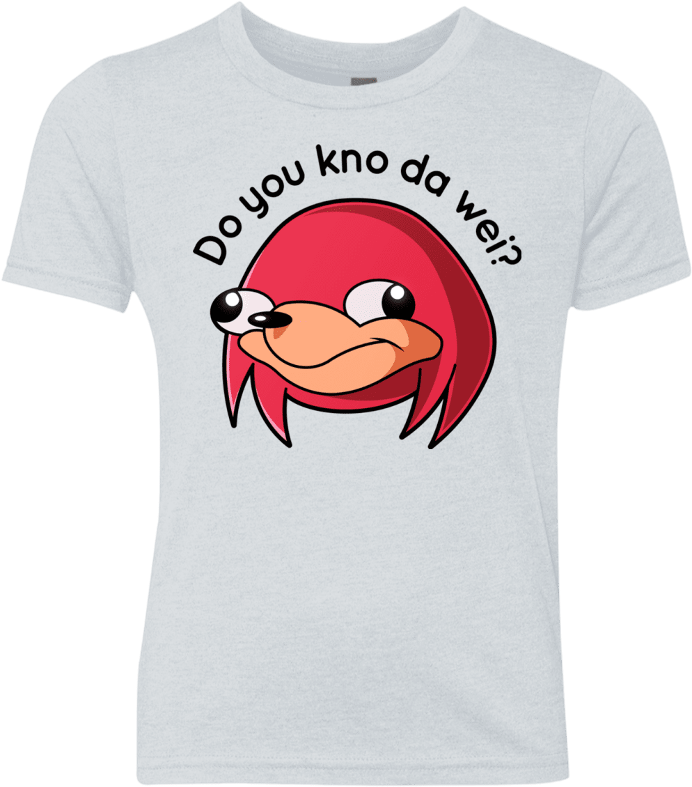 Uganda Knuckles Png - Do You Kno Da Wei Clipart (1155x1155), Png Download