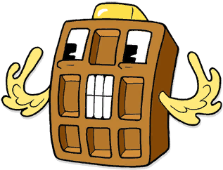 #waffle #cuphead - Baroness Von Bon Bon Minions Clipart (326x326), Png Download