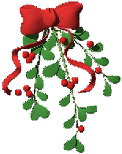 #ftestickers #mistletoe - Printable Pictures Of Mistletoe Clipart (506x598), Png Download