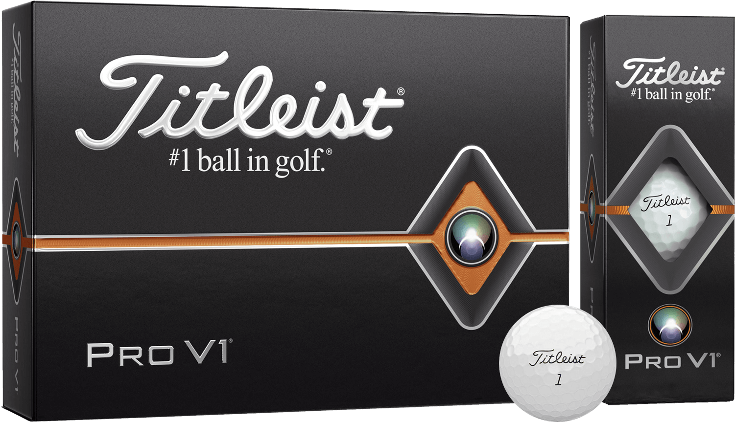 New Titleist Pro Golf Balls Hotline Png Pro V1 Golf - Titleist Clipart (1500x1500), Png Download