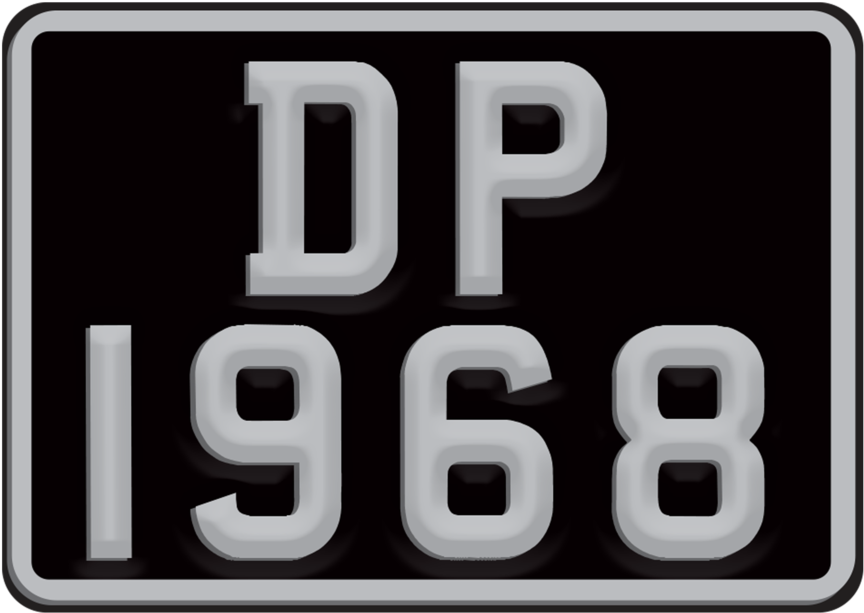 Number Plate Png - Sign Clipart (1024x1024), Png Download