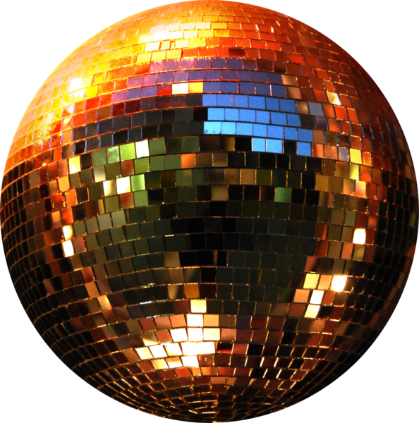 Disco Ball - Disco Ball Png Transparent Clipart (594x600), Png Download