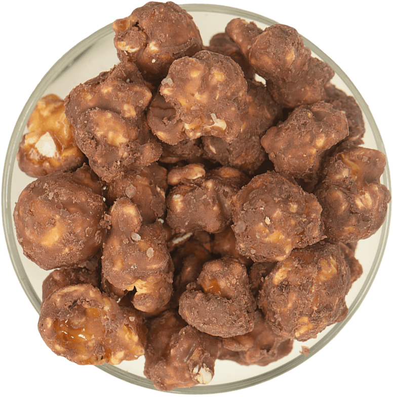 Milk Chocolate Caramel Sea Salt - Chocolate-coated Peanut Clipart (820x820), Png Download