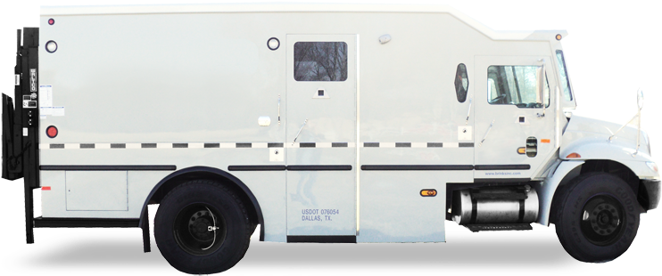 C Body Cit Coin Truck C 400 Series - Armored Truck Png Clipart (800x600), Png Download