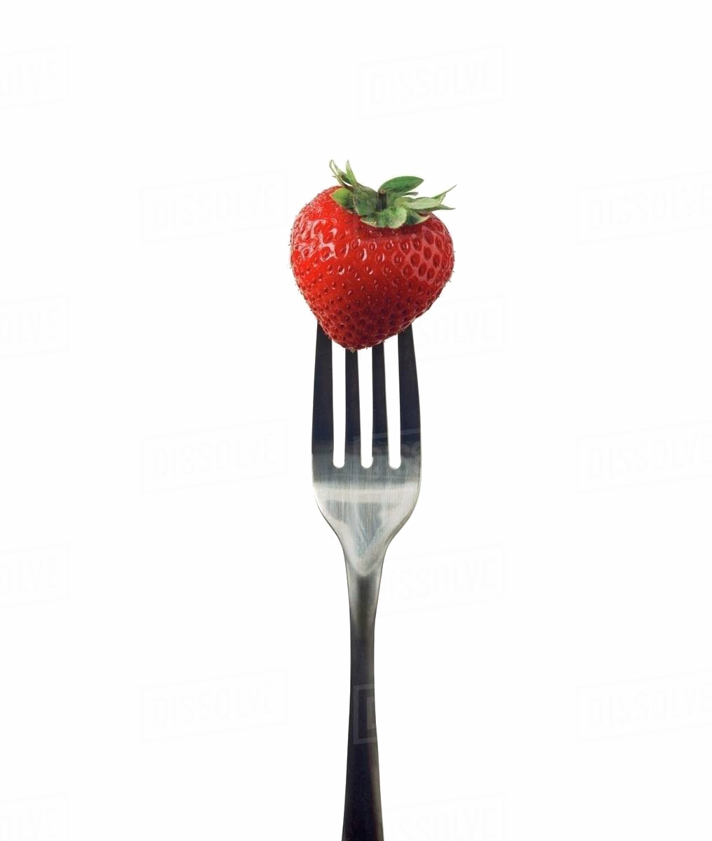 Fork Png Image File - Strawberry Clipart (1015x1200), Png Download
