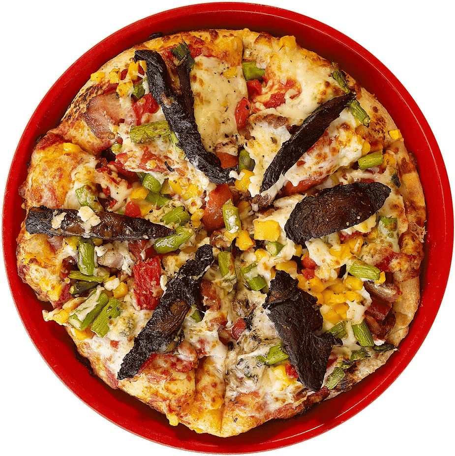 California-style Pizza Clipart (1200x1200), Png Download