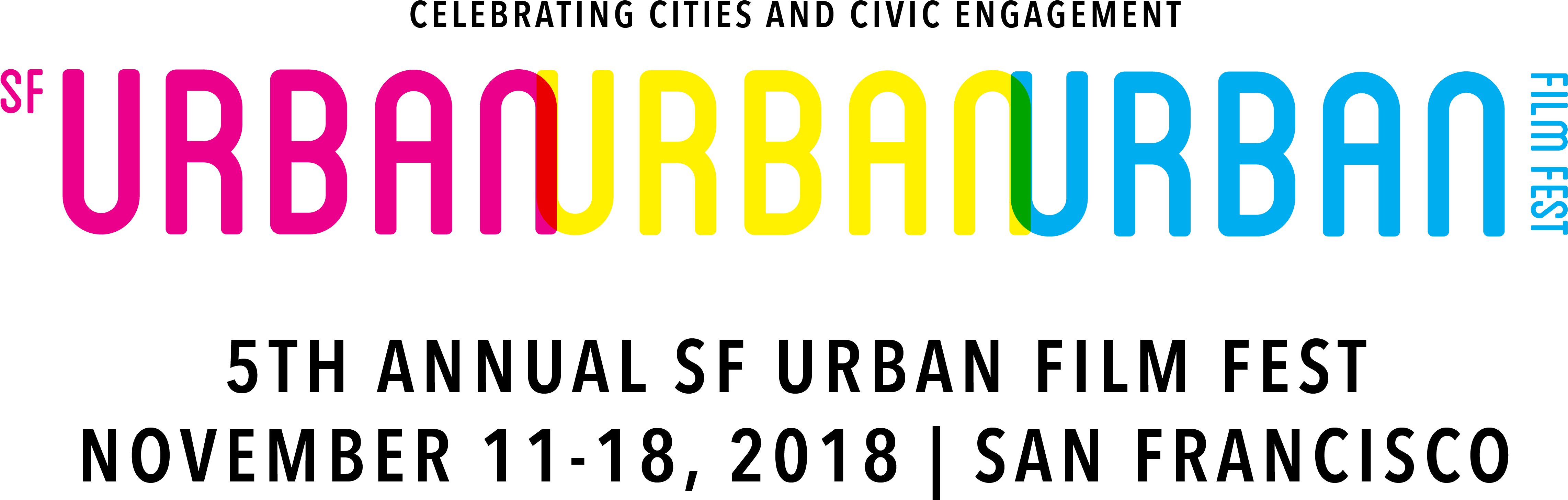 Sf Urban Film Fest - Urban Capital Clipart (5681x2289), Png Download