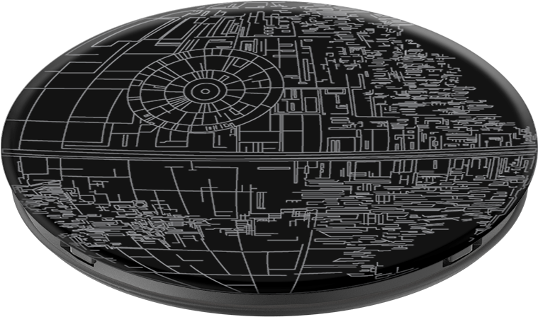 Death Star - Popsocket Star Wars Death Star Clipart (1000x1000), Png Download