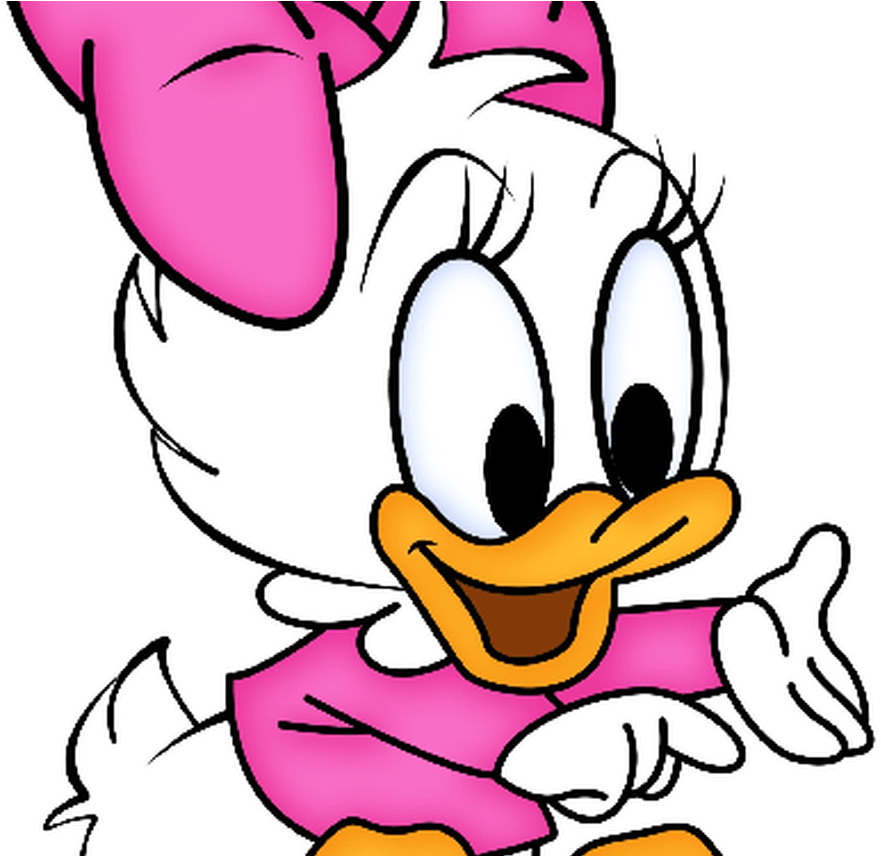 Disney And Cartoon Baby Images Baby Daisy Duck Png - Daisy Duck Baby Png Clipart (881x856), Png Download