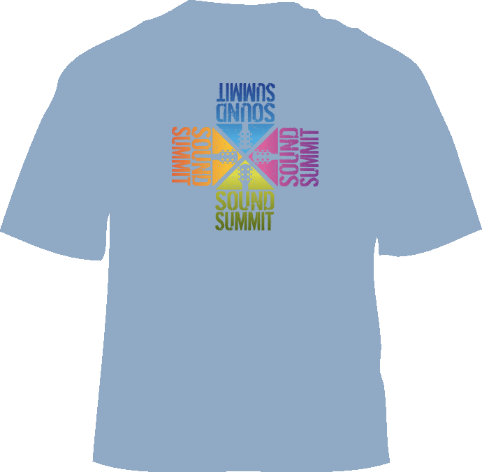 4 Logo Men's Steel Blue T Shirt - Crest Clipart (690x676), Png Download