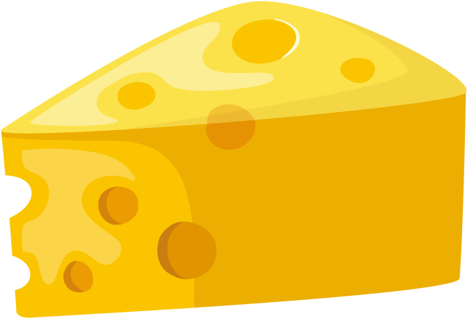Cheese Vector Melted - Melting Cheese Png Cartoon Clipart (962x673), Png Download