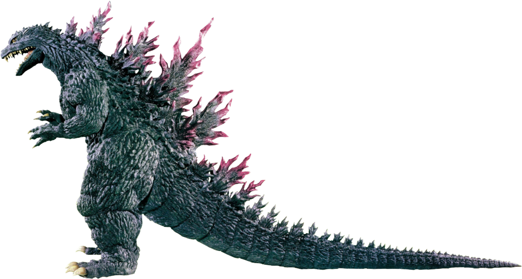 1719 X 924 11 0 - Godzilla Side View Clipart (1719x924), Png Download