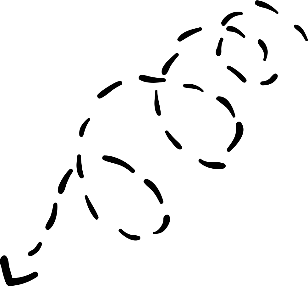 Pathway Music Dotted Line Clipart (980x909), Png Download
