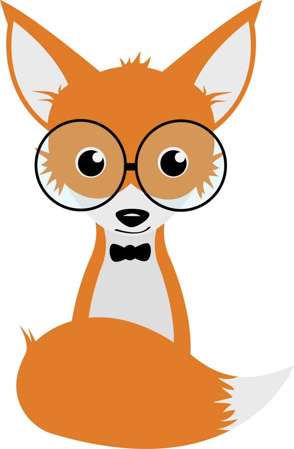 Fox Png Clipart (1000x1526), Png Download