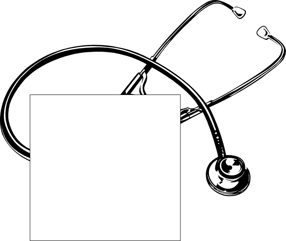 Stethoscope - Illustration Clipart (958x807), Png Download