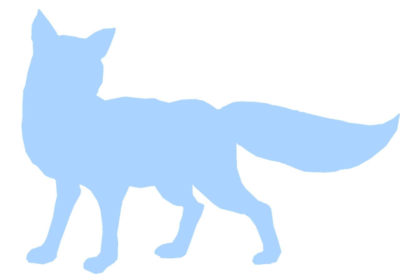 Fox Blue Silhouette Art Png Image - Everyone Wants To Steal Your Cheese Clipart (1280x878), Png Download