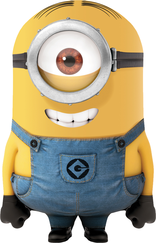 Despicable Me Minion Stuart  Clipart Large Size Png Image 