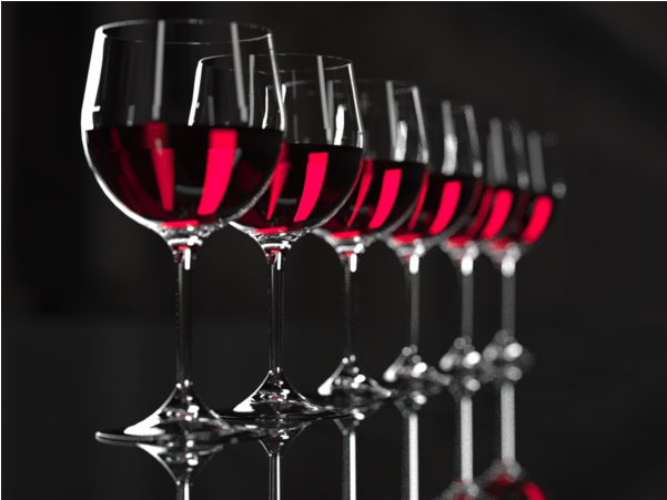 Wine Glass Clipart (800x450), Png Download