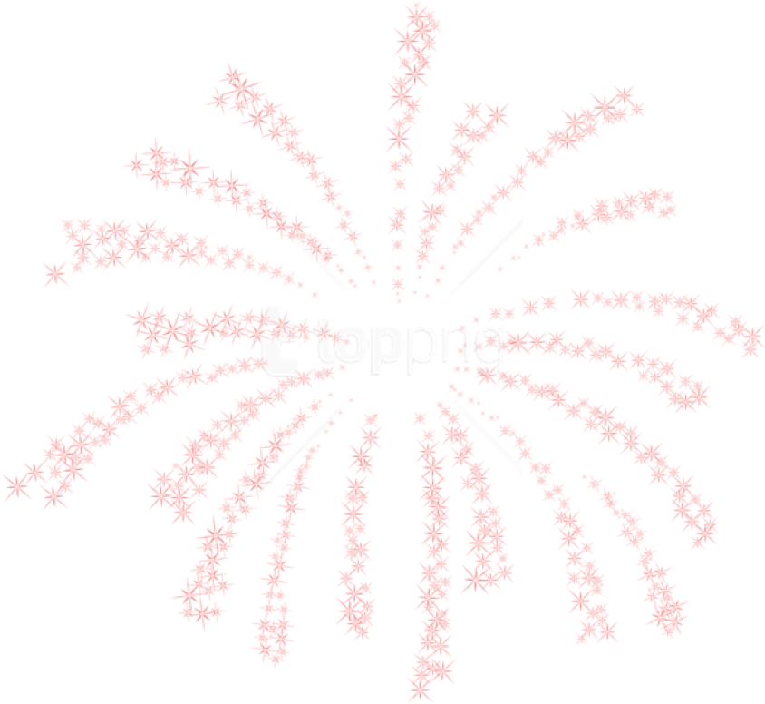 Free Png Firework Red Transparent Png - Illustration Clipart (850x781), Png Download