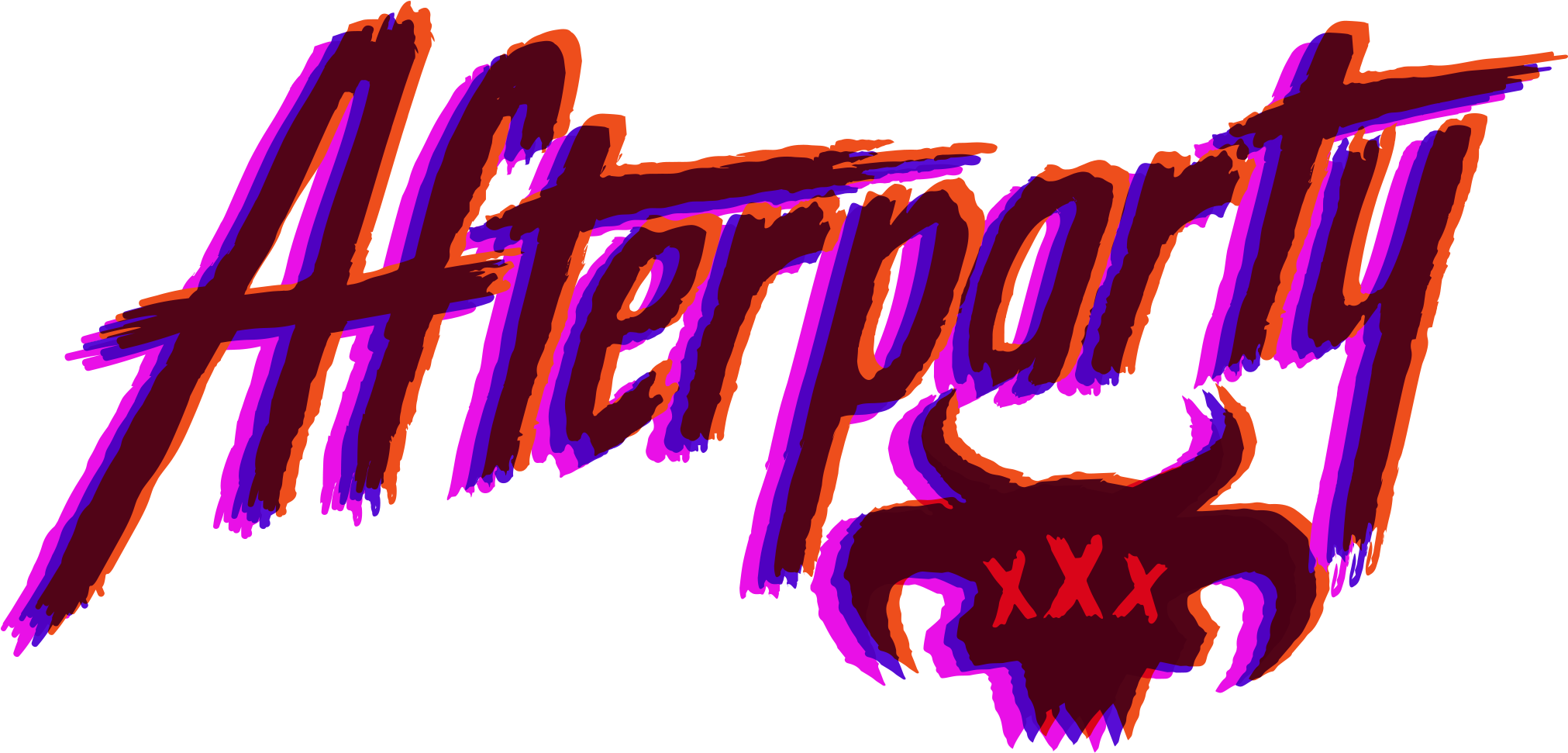 After Party Game Logo Clipart (2318x1296), Png Download
