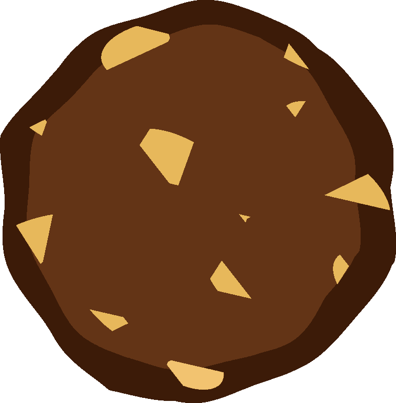 Input Chocolate-cookie Clipart (772x785), Png Download