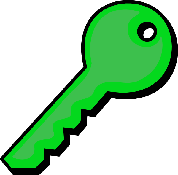 Small - Key Clip Art - Png Download (600x590), Png Download