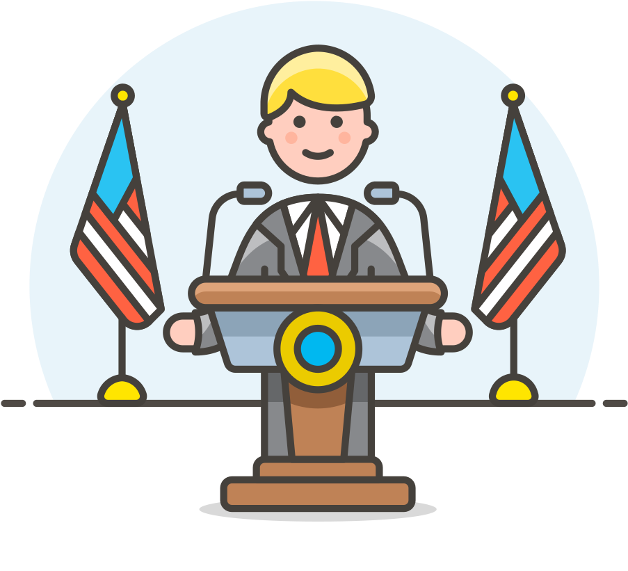 Public Speaker Icon - Icon For Public Speaking Clipart (1024x1024), Png Download