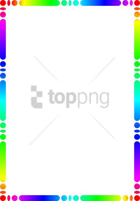 Free Png Colorful Frames And Borders Png Png Image - Colorful Square Picture Frames Clipart (480x690), Png Download