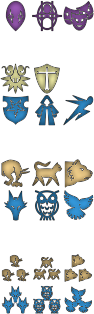 20 New Spells - Emblem Clipart (616x1280), Png Download