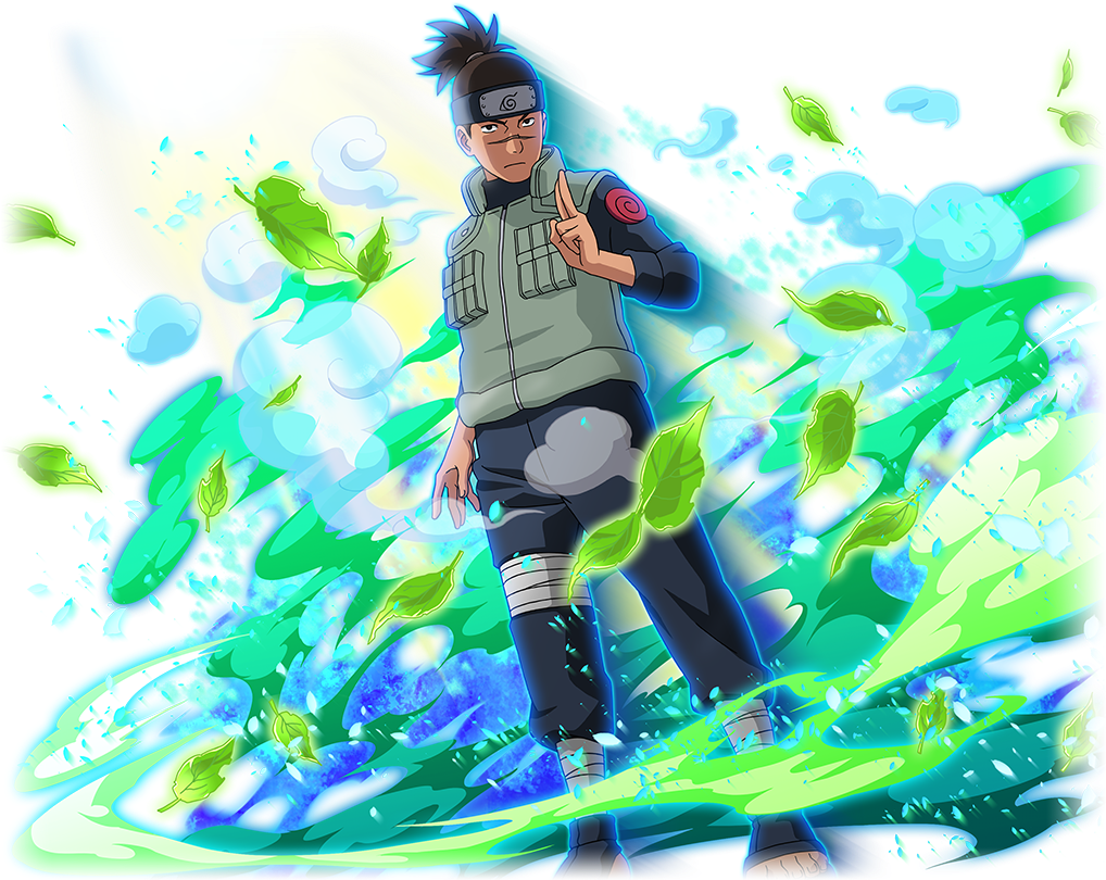 ☆6 Iruka - Iruka Umino Naruto Blazing Clipart (1024x1024), Png Download