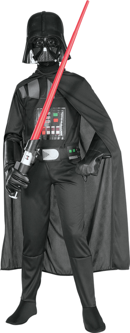 Child Star Wars Darth Vader Costume - Star Wars Costumes Darth Vader Clipart (800x1268), Png Download