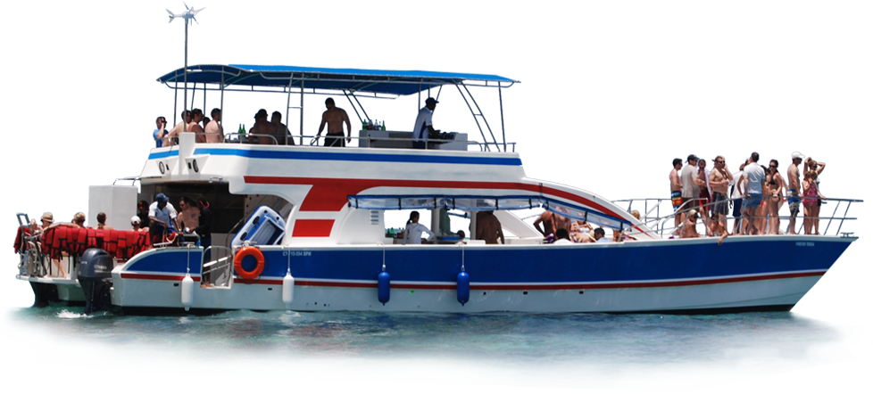 Tour Boat Png - Picnic Boat Clipart (978x451), Png Download