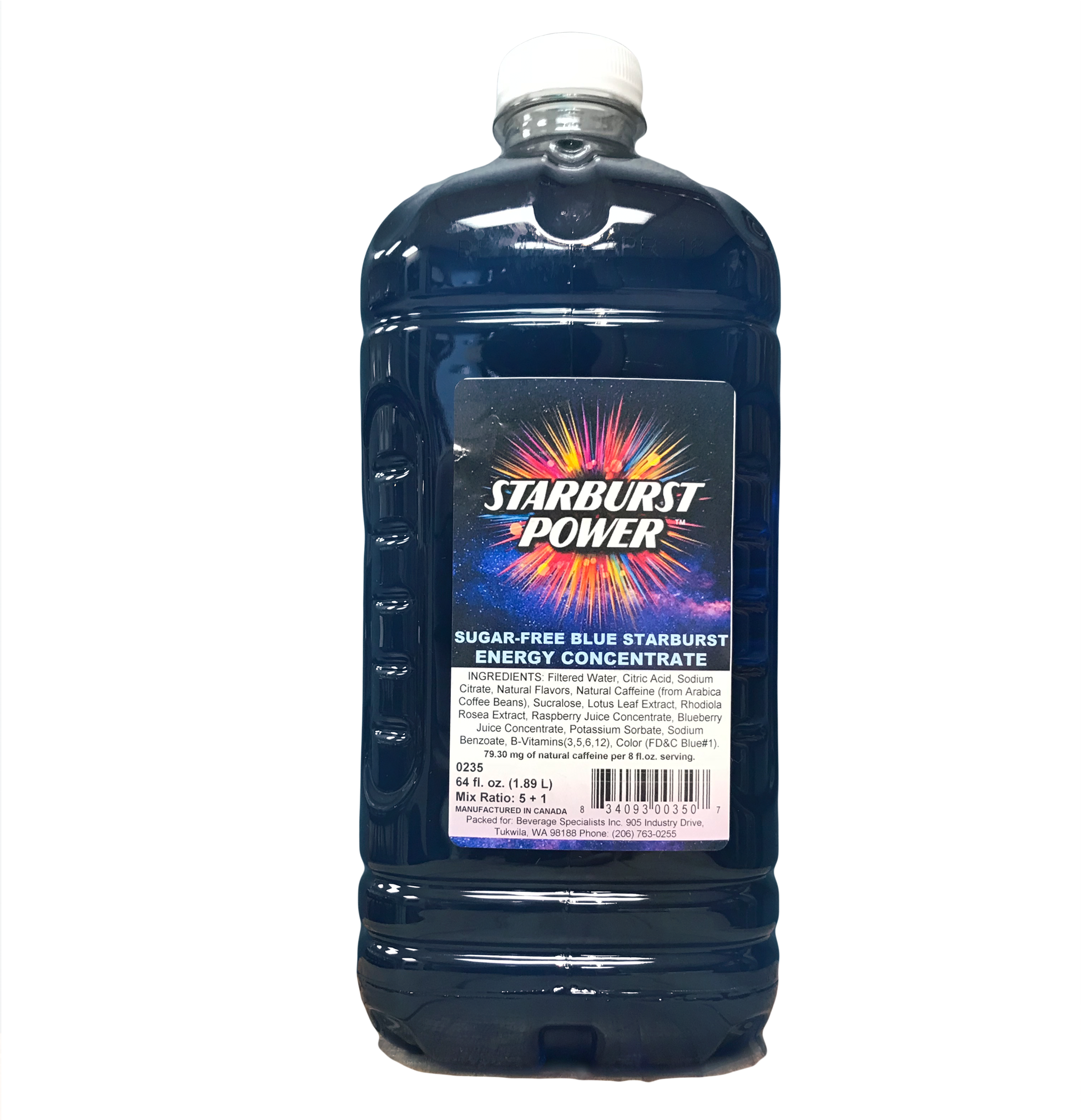 Sugar Free Starburst Energy Concentrate Clipart (1947x2017), Png Download