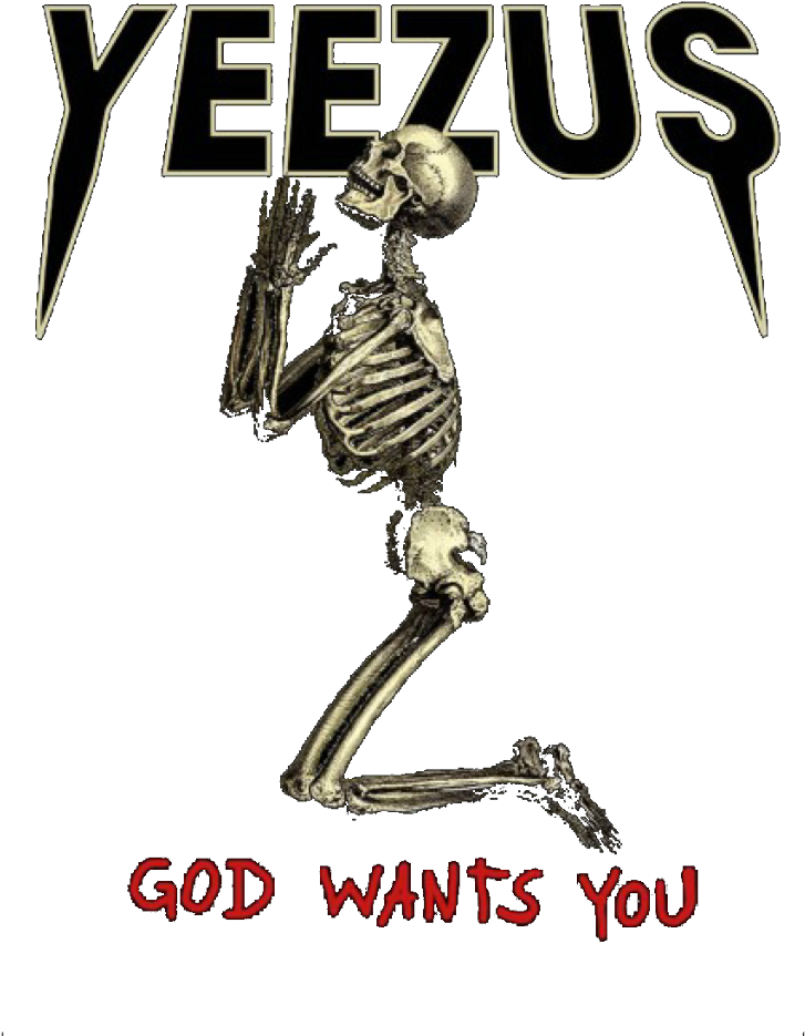 Yeezy Logo Transparent Clipart Free Download Ya Webdesign - Yeezus God Want You - Png Download (1024x1024), Png Download